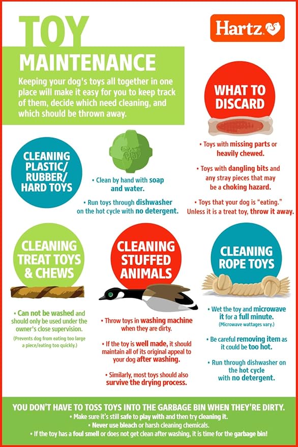 Hartz Chew 'n Clean Dental Duo Dog Treat & Chew Toy, Color Varies, Medium, 3 Pack - PAWPICO