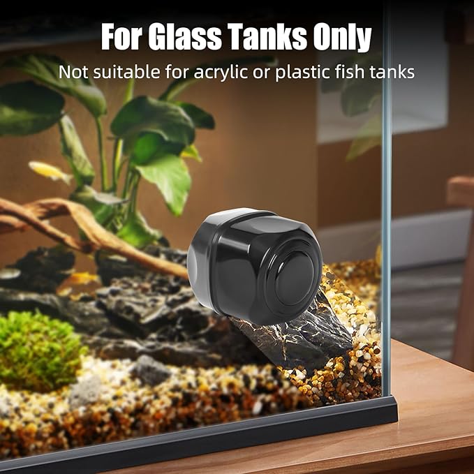 AQUANEAT Aquarium Fish Tank Cleaner, Magnetic Glass Cleaner, Algae Remover for Fish Tank(Not for Acrylic and Plastic Tanks) Aquaneat