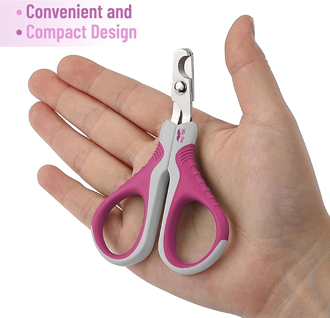 Mr. Pen- Cat Nail Clipper, Violet, Cat Nail Trimmer, Cat Nail Clippers, Cat Claw Clippers, Cat Clippers for Nails, Pet Nail Clippers, Kitten Nail Clipper, Small Dog Nail Clipper Cat Claw Trimmer - PAWPICO
