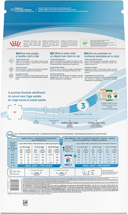 Royal Canin Size Health Nutrition Small Puppy Dry Dog Food, 2.5 lb bag - PAWPICO