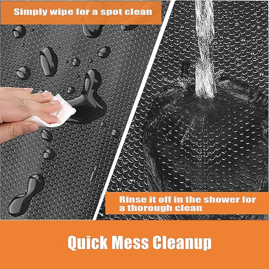 Bearded Dragon Tank Accessories, Reptile Terrarium Liner, Bearded Dragon Substrate Bedding for 120 Gallon Reptile Tank, 4x2x2 Reptile Enclosure PAWPICO