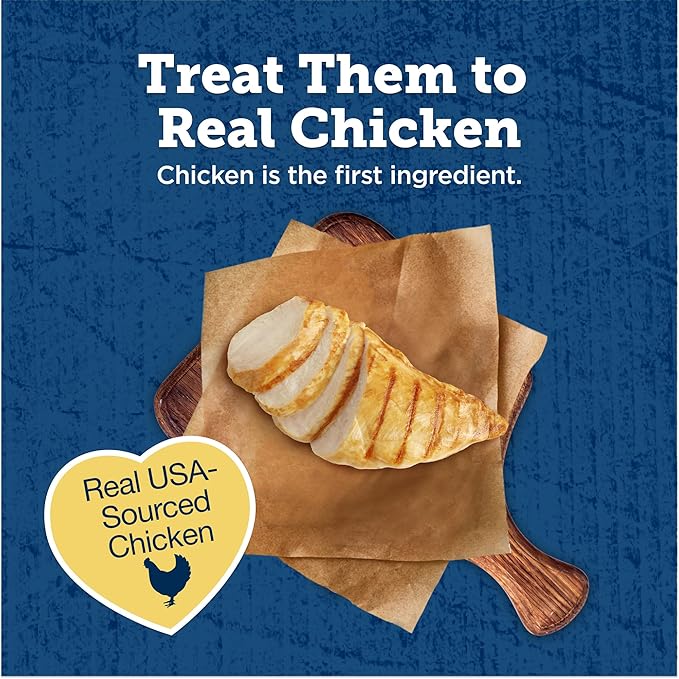 Blue Buffalo True Chews Natural Chewy Cat Treats, Made in the USA, Chicken Recipe, 3-oz Resealable Bag BlueBuffaloCompanyLtd