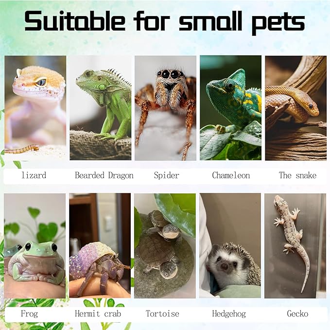 8PCS Cork Terrarium Background 15.7x11.8in Natural Large Cork Bark Backdrop Reptile Climbing Mat Tank Habitat Decor for Spider Lizard Chamelon Turtle Beared Dragon Hamiledyi