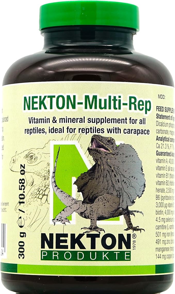 Nekton Multi-Rep Vitamin and Minerals for All Reptiles 300gm / 10.58oz NEKTON
