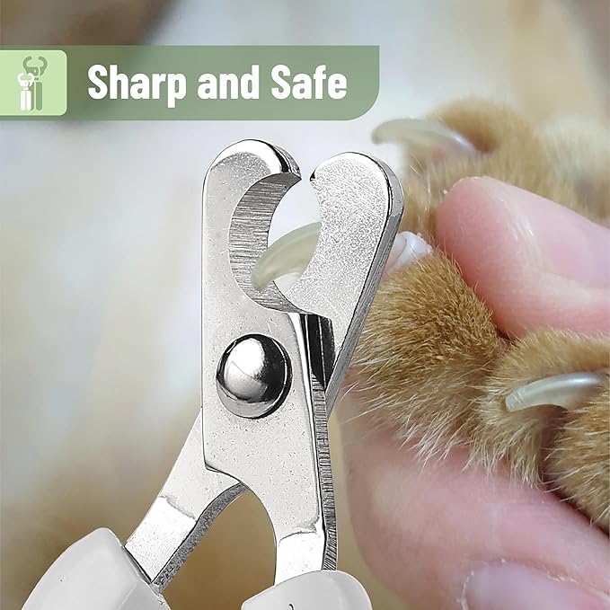 Mr. Pen- Cat Nail Clipper, Cat Nail Trimmer, Cat Nail Clippers, Cat Claw Clippers, Cat Clippers for Nails, Pet Nail Clippers, Kitten Nail Clipper Small Dog Nail Clipper, Cat Claw Trimmer, Orange/Black - PAWPICO