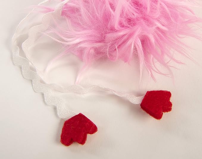 SmartyKat Flamingo Flip Feather Cat Toy, Contains Silvervine & Catnip - Pink, Small - PAWPICO