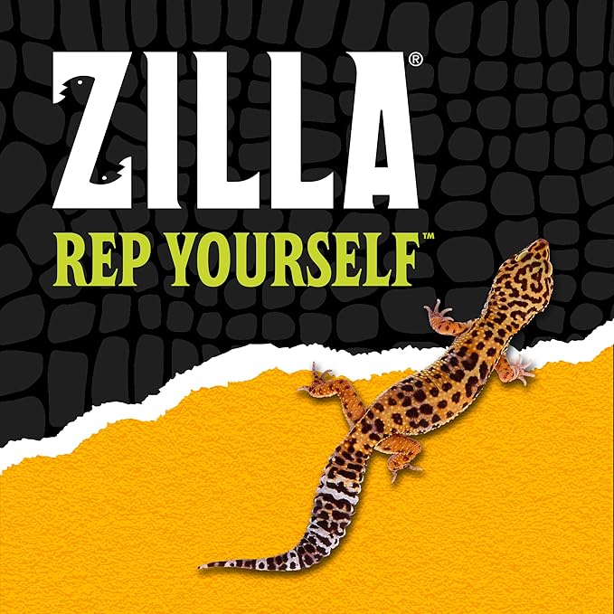Zilla Reptile Terrarium Bedding Substrate Floor Liner, Brown, 30G, 11.75" x 35.5" Zilla