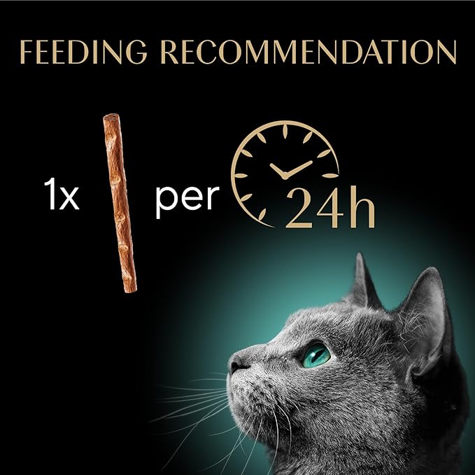 Sheba Meaty Tender Sticks Soft Cat Treats with Chicken, Tuna Flavor, and Salmon Flavor, 0.14 oz., 40 Count Sheba