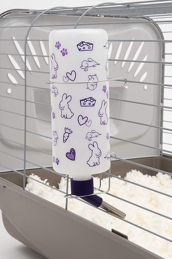 Lixit Weather Resistant Cage Water Bottles for Rabbits, Ferrets, Guinea Pigs Hamsters and Other Small Animals. (32-Ounce) Lixit