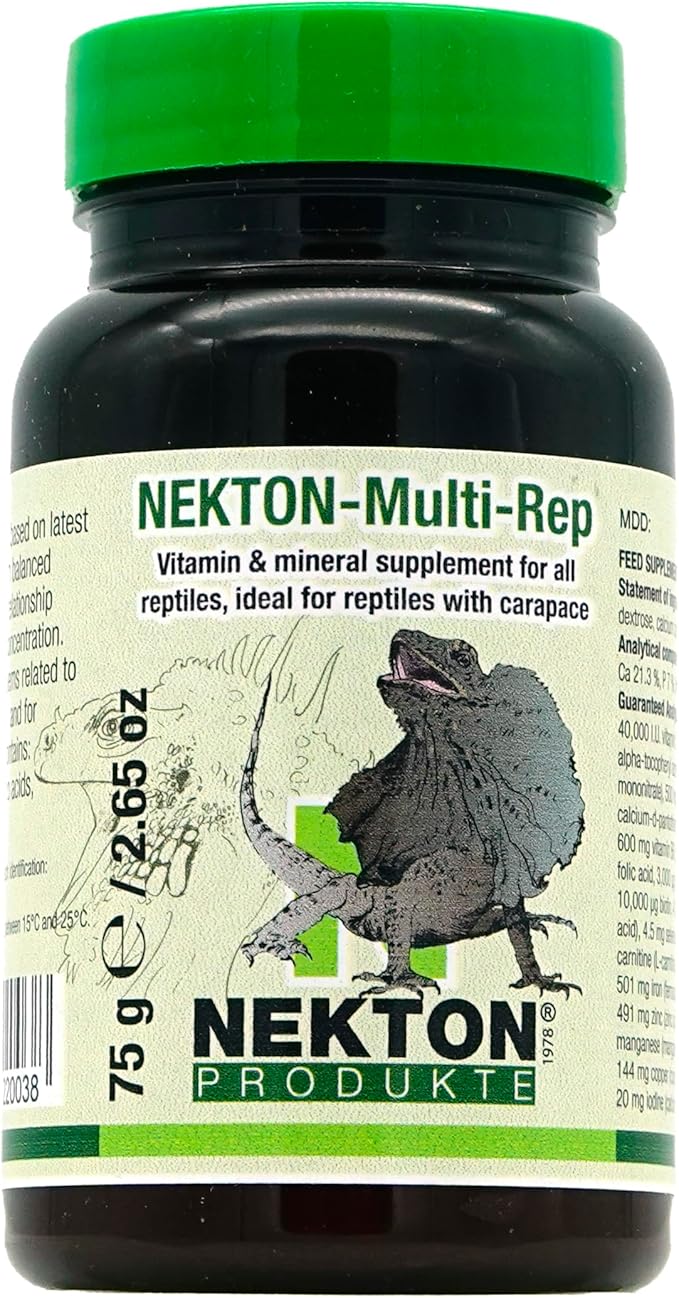 Nekton Multi-Rep Vitamins and Minerals for all Reptiles, 75gm NEKTON