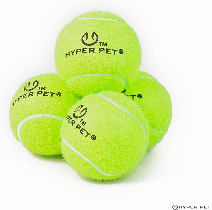Hyper Pet Mini Tennis Balls for Dogs - 12 Pack (Dog Ball Dog Toys for Exercise, Fetch K9 Mini Kannon K2) Interactive Dog Toys & Dog Tennis Balls - Great Dog Toys for Small Dogs & Dog Gifts - PAWPICO