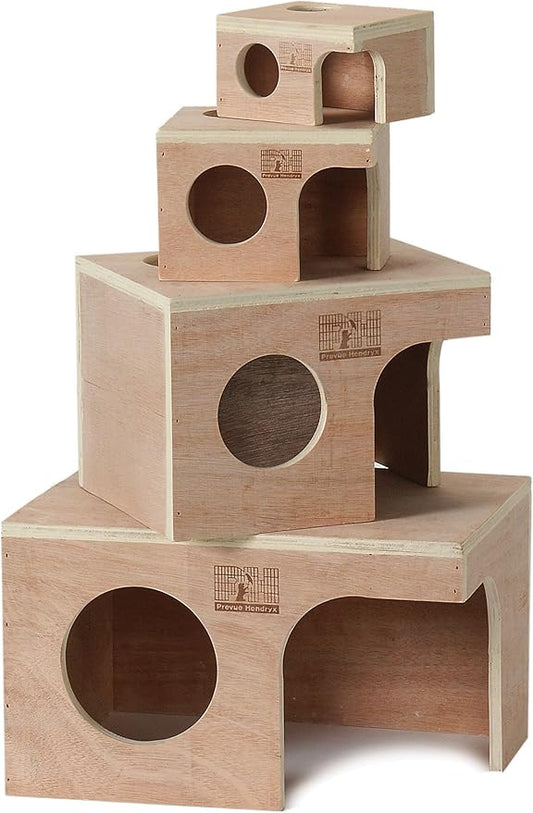 Prevue Pet Products Wood Mouse Hut 1120 Prevue+Pet+Products
