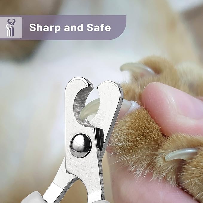 Mr. Pen- Cat Nail Clipper, Pink Cat Nail Trimmer, Cat Nail Clippers, Cat Claw Clippers, Cat Clippers for Nails, Pet Nail Clippers, Kitten Nail Clipper, Small Dog Nail Clipper, Cat Claw Trimmer - PAWPICO