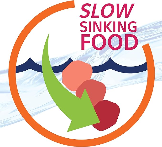 Aqueon Cichlid Slow Sinking Fish Food Pellets, Medium Size, 25 Ounce Aqueon