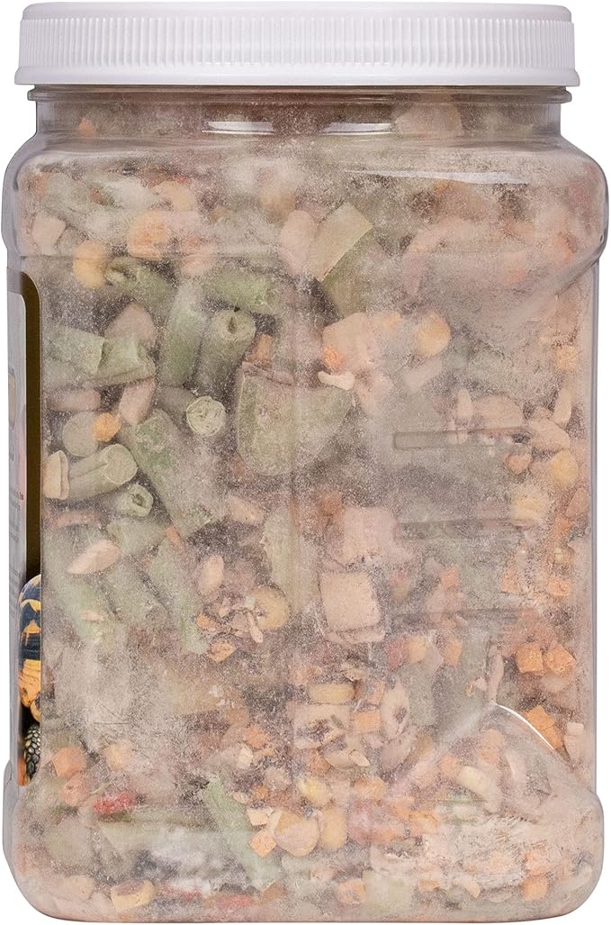 Tortoise Food Instant Meal for Reptiles - Nutritious Turtle Food, Tortoise Habitat Accessories, Tortoise Food - Made in USA - Ideal for Box Turtles, Lizards, Tortoises - 7.7 oz (220g) HealthyHerp