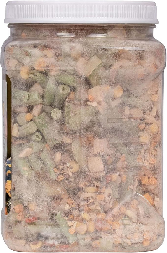 Tortoise Food Instant Meal for Reptiles - Nutritious Turtle Food, Tortoise Habitat Accessories, Tortoise Food - Made in USA - Ideal for Box Turtles, Lizards, Tortoises - 7.7 oz (220g) HealthyHerp