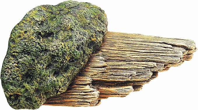 Zilla Vertical Décor for Reptiles, Broken Branch, Natural, 10.88 in Zilla