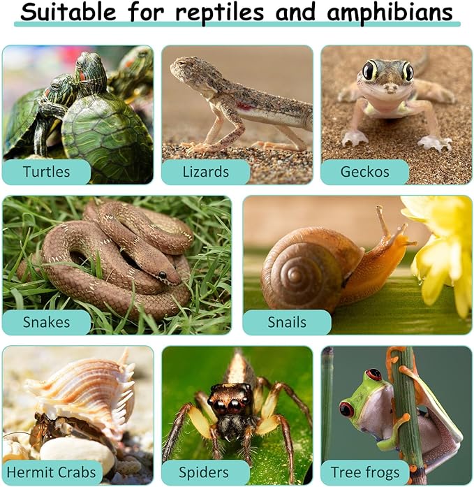 VCEPJH Loose Coconut Fiber Substrate, 2 Pack Natural Coco Coir Reptile Bedding Tarantula Substrate Soil Habitat Accessories for Tortoise Snake Bearded Dragon Spiders Hermit Crabs VCEPJH