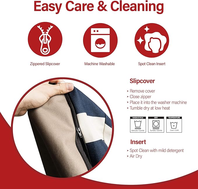 Solid Lilac Small Rectangle Indoor Outdoor Pet Dog Bed With Removable Washable Cover By Majestic Pet Products - PAWPICO