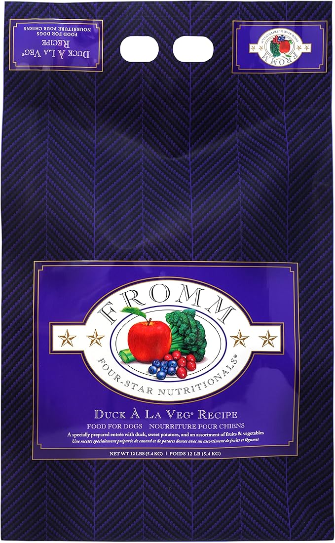 Fromm Four-Star Nutritionals Duck A La Veg Recipe Dog Food (12 lb.) - PAWPICO