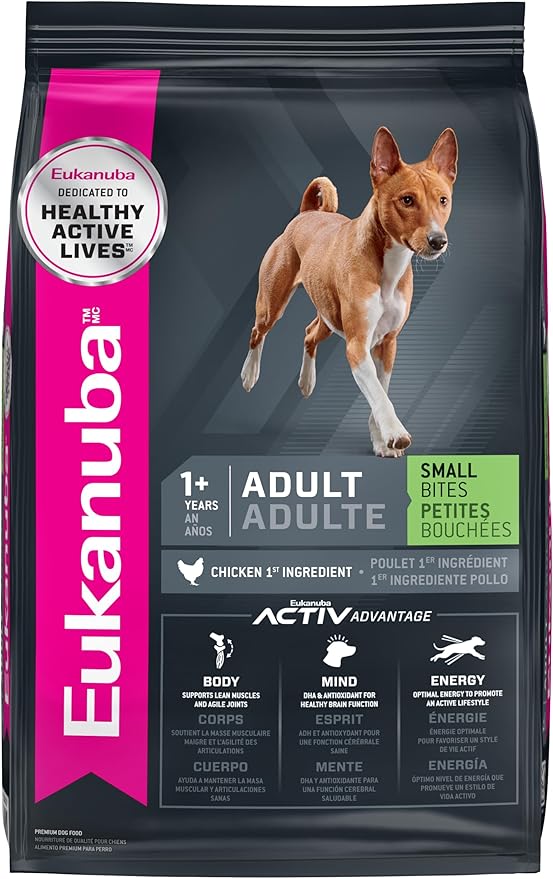 Eukanuba Adult Small Bites Dry Dog Food, 4.5 lb - PAWPICO