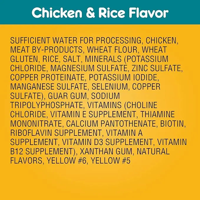 PEDIGREE CHOICE CUTS IN GRAVY Adult Canned Soft Wet Dog Food, Chicken & Rice Flavor, 13.2 oz. Cans 12 Pack - PAWPICO