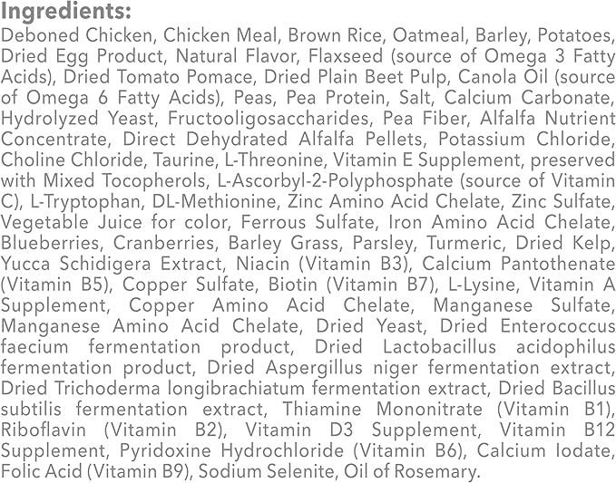Blue Buffalo True Solutions Blissful Belly Digestive Care Natural Dry Food for Adult Dogs, Chicken, 4-lb Bag - PAWPICO