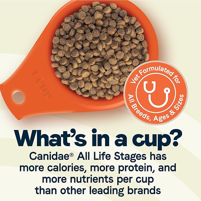 Canidae All Life Stages Premium Dry Dog Food for All Breeds, All Ages, Chicken Meal & Rice Recipe, 27 lbs. - PAWPICO