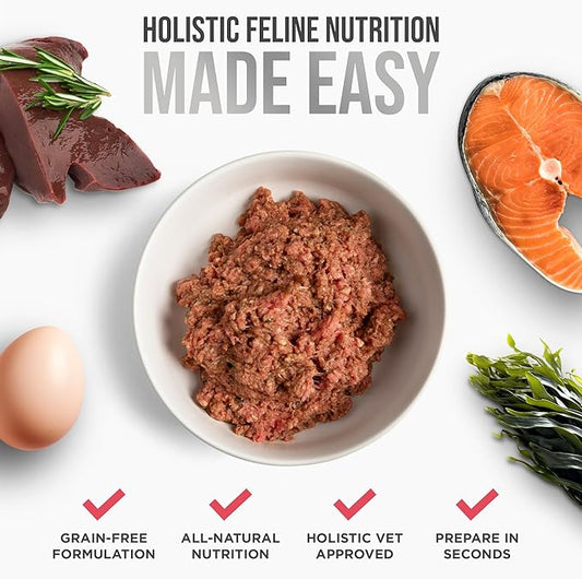 Know Better for Cats – Beef Recipe, RAW Cat Food Premix/Supplement for Making Homemade Cat Food, All Natural, Holistic Veterinarian Approved, Grain Free, No Artificial Additives - PAWPICO