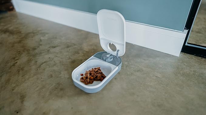 Cat Mate C100 Single Meal Automatic Pet Feeder for Cats and Small Dogs (no ice Pack) - PAWPICO