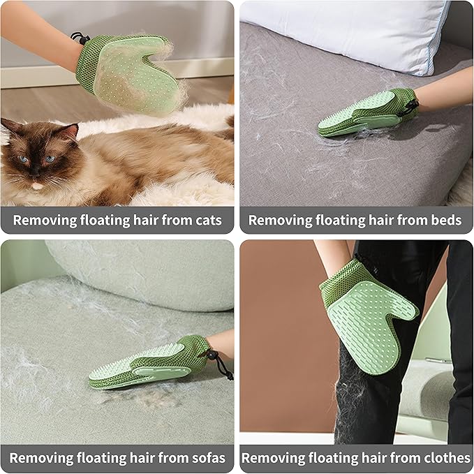 Cat Clippers for Matted Hair, Cat Grooming Kit, Cordless Cat Shaver for Long Hair, Low Noise Paw Trimmer, Cat Hair Trimmer for Grooming,Quiet Pet Hair Clippers Tools for Cats Dogs (Gray) - PAWPICO