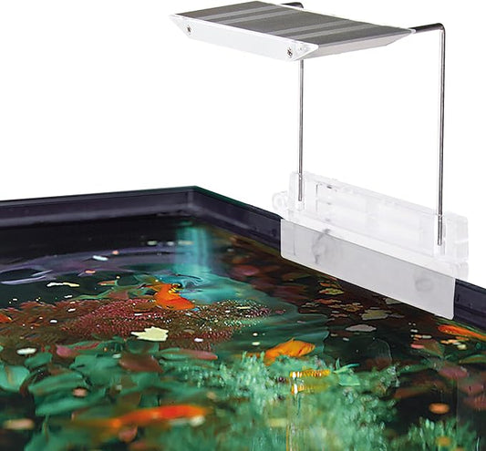 Penn-PLAX Cascade Plant Growth LED Clip-On Light for Rimless Aquariums – Great for Aquatic and Non-Aquatic Plants – 12-Bulb Multicolor Penn-Plax