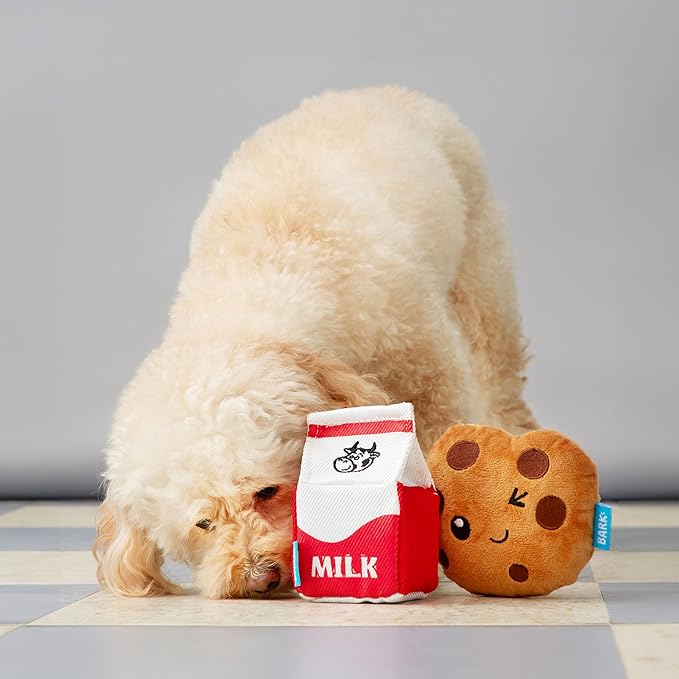 Barkbox Afterschool Snack Pack Dog Toy Bundle – Squeaky Dog Toys – Plush Dog Toys – Puppy and Pet Toys for Small Dogs - PAWPICO