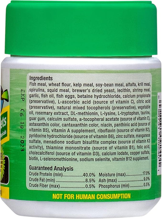 Ocean Nutrition Formula Two Pellets - Fish Food for Herbivorous & Omnivorous Marine Tropical Fish, High Protein(40%) - 3.5 oz (100 g) Small Pellets OceanNutrition