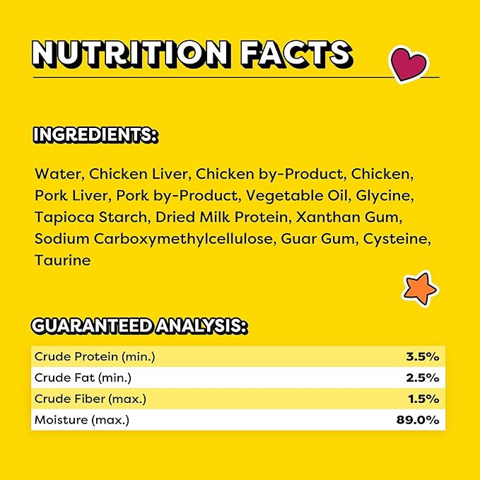 Temptations Creamy Puree with Chicken, Lickable Cat Treats, 0.42 oz Pouches, 24 Count Temptations