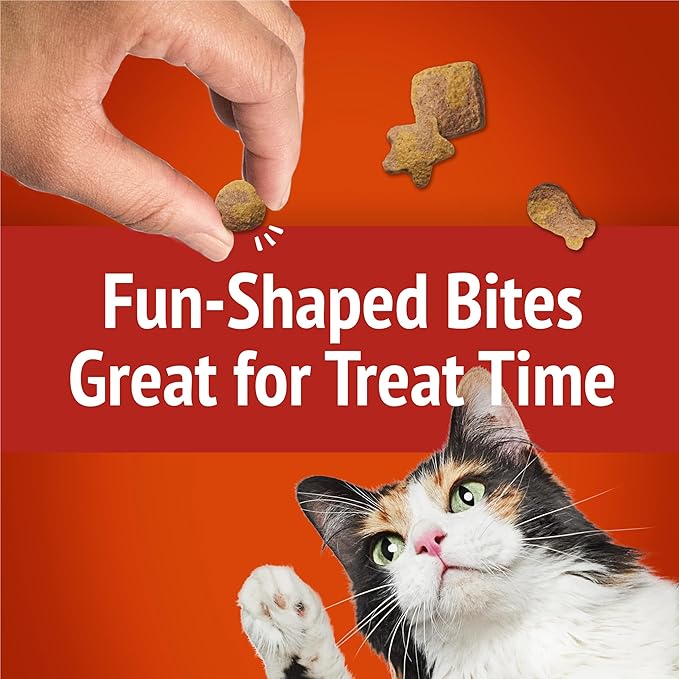 Purina Friskies Cat Treats, Party Mix Gravy-licious Crunch Chicken and Gravy Flavors - 20 oz. Pouch PurinaTreats