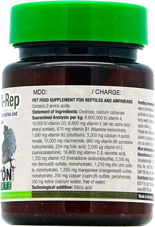 Nekton-Rep Vitamin Mineral Supplement for Reptiles, 35gm NEKTON