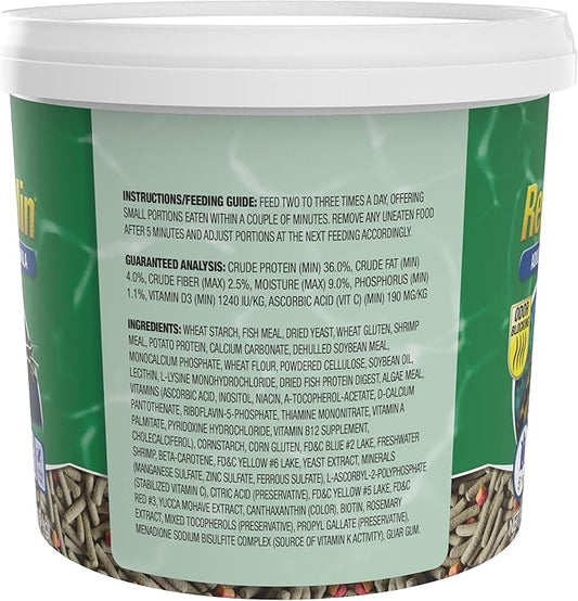 Tetra ReptoMin Pro Sticks Adult Turtle Formula Daily Diet for Aquatic Turtles, 2.54 Pounds Tetra