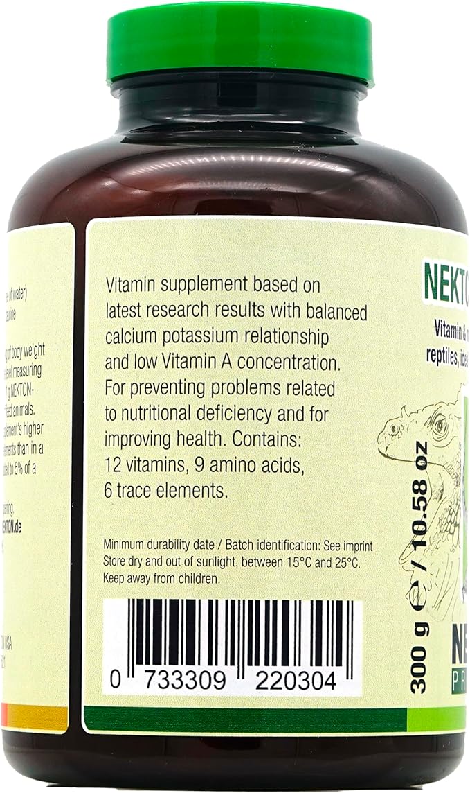Nekton Multi-Rep Vitamin and Minerals for All Reptiles 300gm / 10.58oz NEKTON
