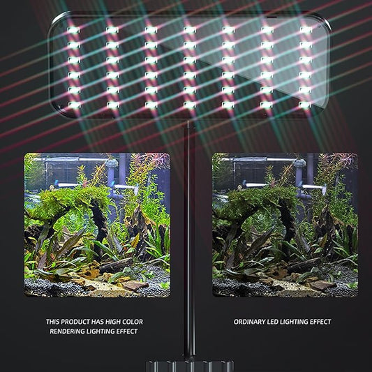 Carefree Fish Aquarium LED Light RA 92 USB 5V Fish Tank Clip Light 5730 13W 2PCS Bewatermyfriend