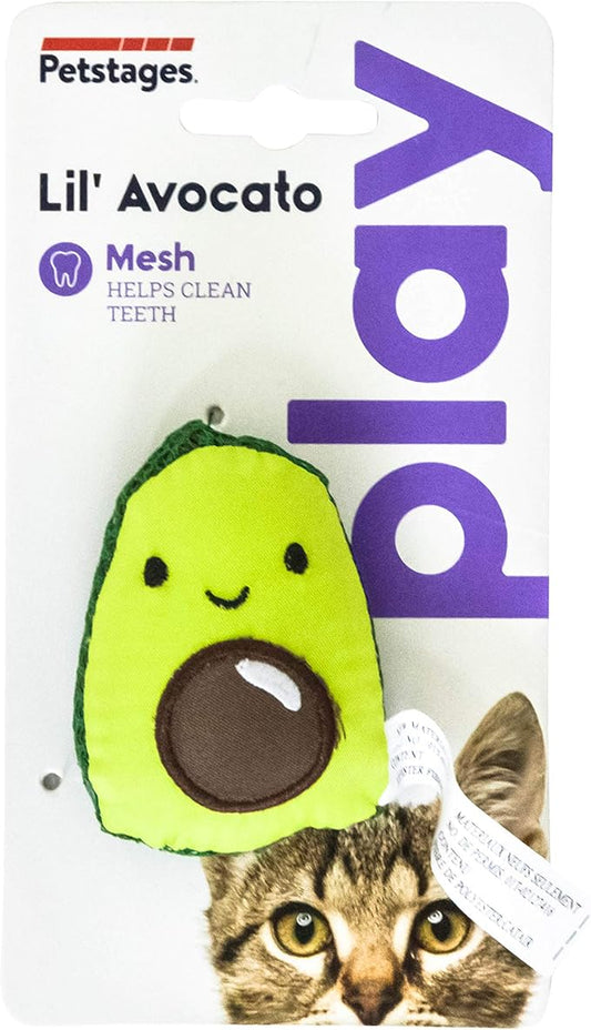 Catstages Lil' Avocato Dental Health Catnip Cat Chew Toy - PAWPICO