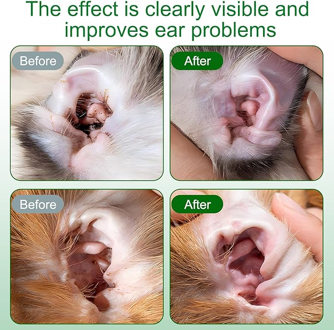 Dog Ear Cleaning Wipes, Ear Finger Wipes for Dogs & Cats Supports Soothing Dog Yeast Infection, Itchy & Inflamed Ears, Remove Ear Wax Debris & Ear Odor, Pet Ear Care Supplies Diposable Wipes - 50pcs PAWPICO