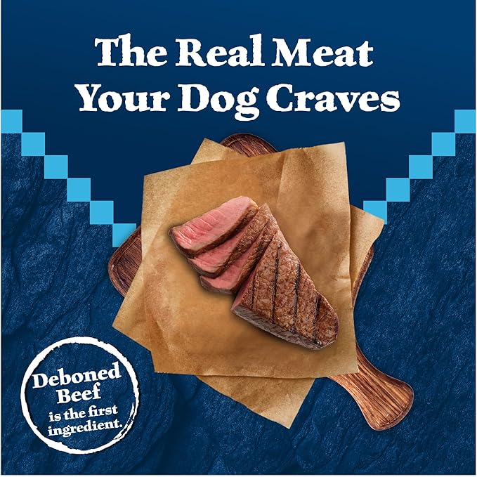 Blue Buffalo Wilderness Rocky Mountain High-Protein Adult Dry Dog Food Wholesome Grains Red Meat - PAWPICO
