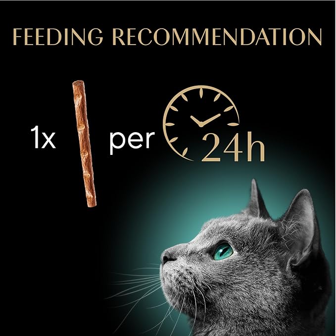 Sheba Meaty Tender Sticks Soft Cat Treats Tuna Flavor, 0.14 oz., 5 Count (Pack of 10) Sheba