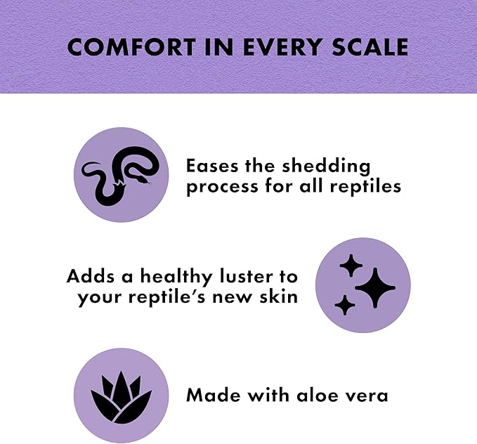 Zilla Shed-Ease Reptile Bath, Shedding Support and Penetrating Bath for All Lizards and Snakes (Pack of 2) Zilla