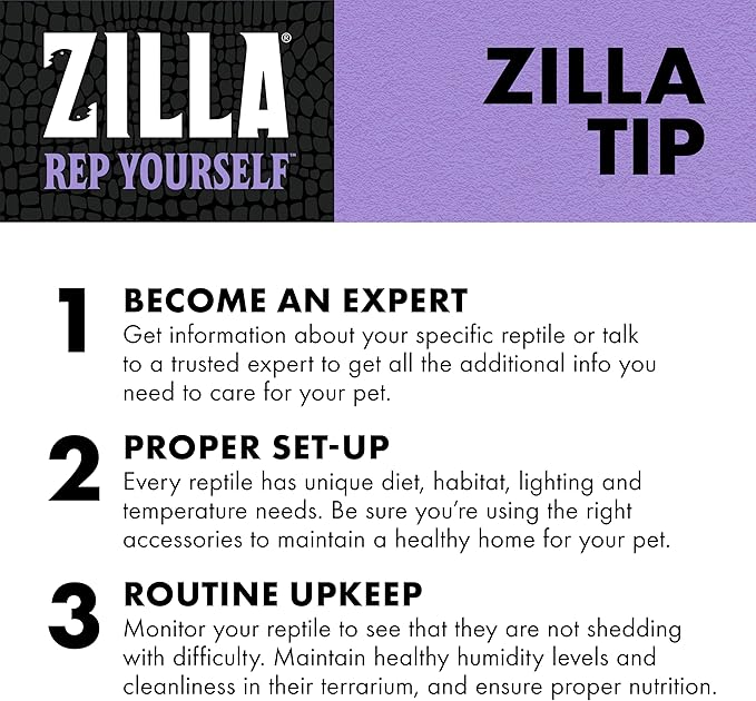 Zilla Shed-Ease Reptile Bath, Shedding Support and Penetrating Bath for All Lizards and Snakes (Pack of 2) Zilla
