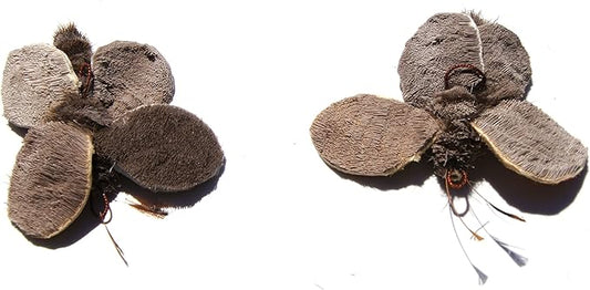 Butterfly Refill/Attachment Cat Toy - Natural Buffalo/Deer: Fits The Wildcat and Popular Bird and Mouse Type Wands/Poles - PAWPICO