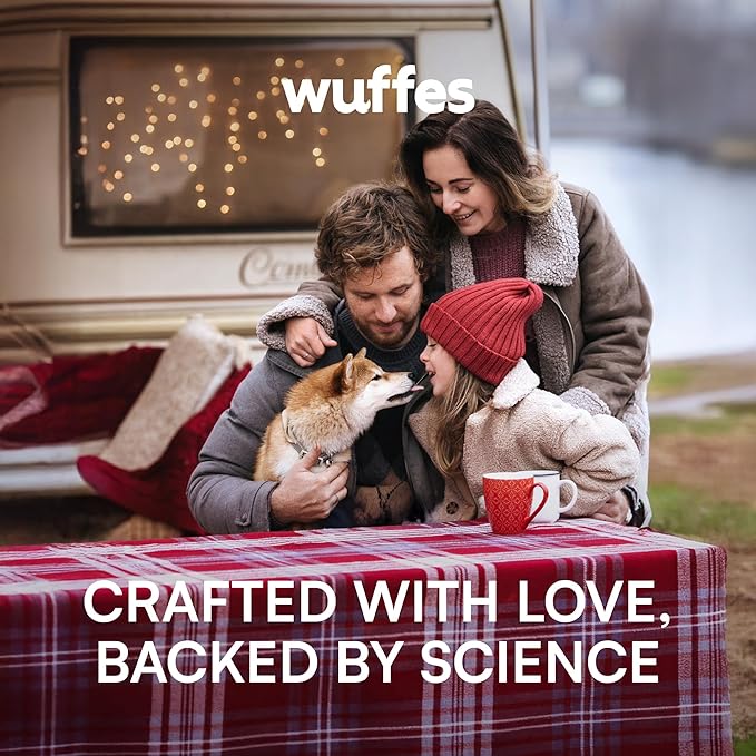 Wuffes Chewable Dog Hip and Joint Supplement for Small & Medium Breeds - Glucosamine & Chondroitin Chews - Dog Joint Supplements & Vitamins - Extended Joint Care - 60 Ct Wuffes