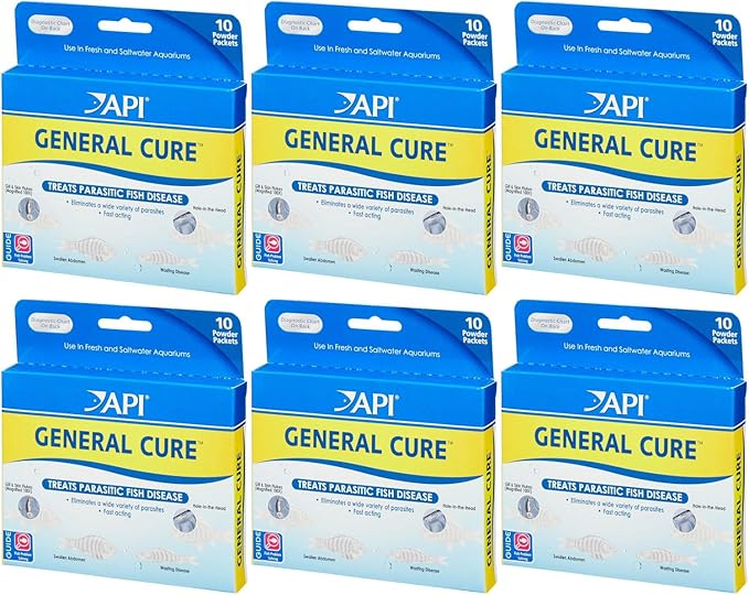 API General Cure Powder Packets, 10 Count, 6 Pack API