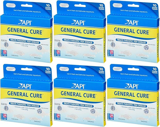 API General Cure Powder Packets, 10 Count, 6 Pack API